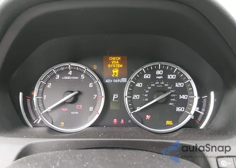 2016 Acura Tlx z USA, uszkodzony, nr VIN 19UUB1F39GA003262